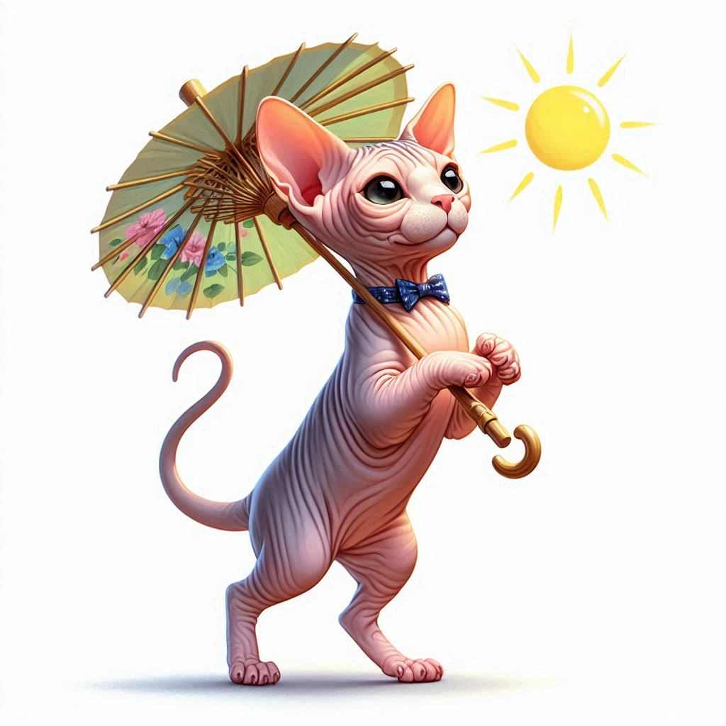 Péče o Sphynx