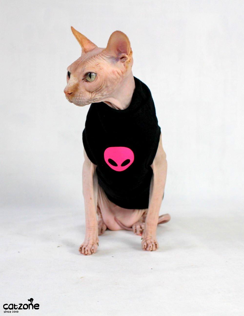 Mikinka pro sphynx s ufounkem- RŮŽOVÁ
