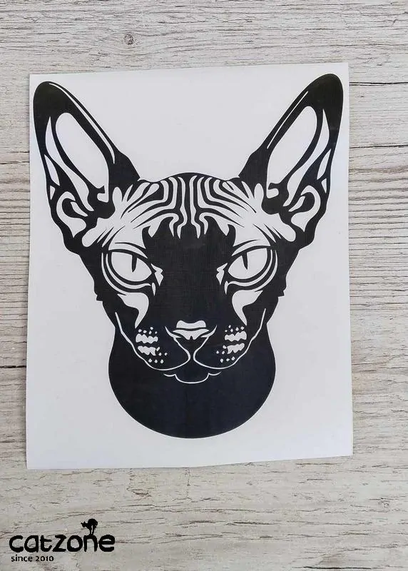 Samolepka na auto - Sphynx II