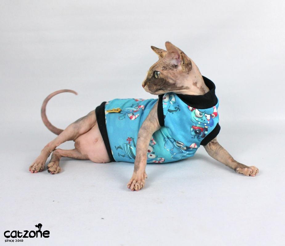 Mikina pro sphynx-příšerky
