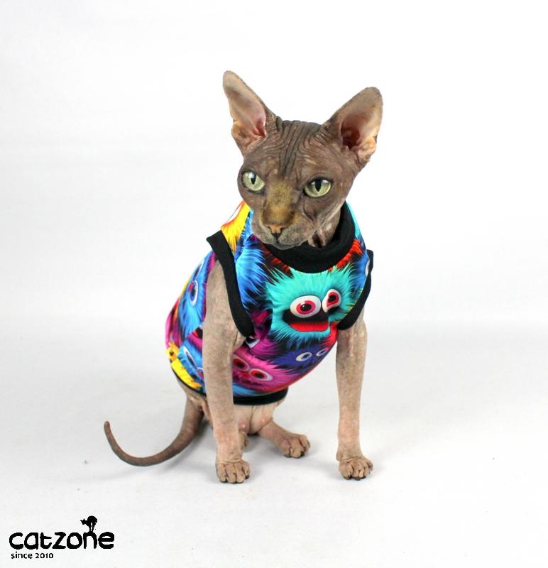 Mikina pro sphynx-příšerky