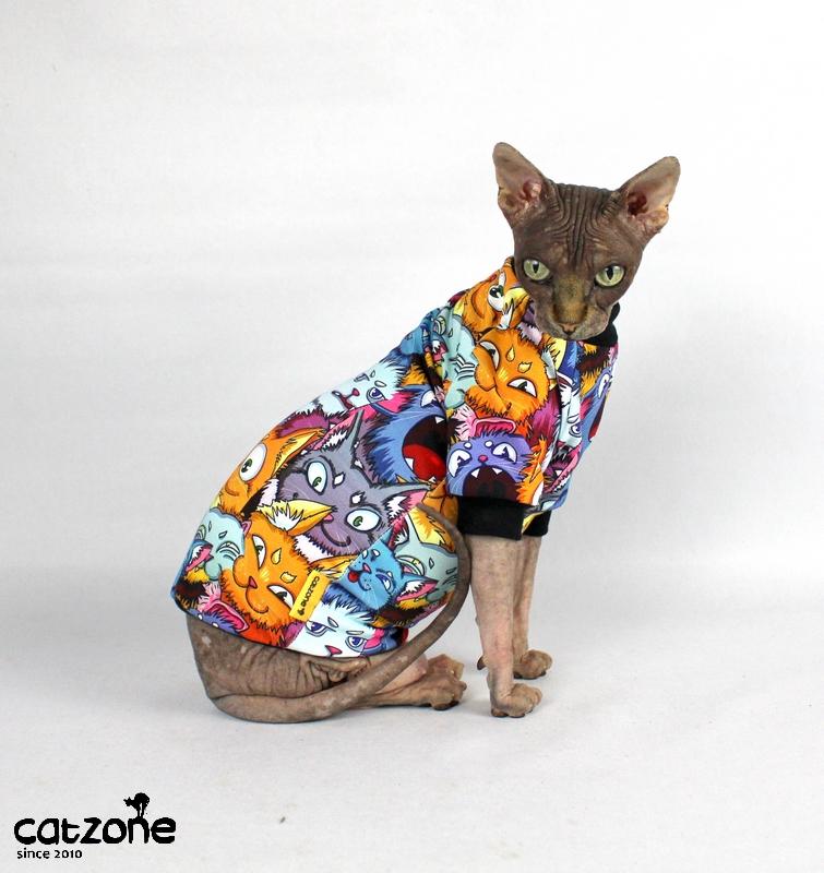 Mikina pro sphynx-raglan