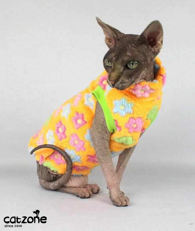 Mikina pro sphynx - chlupatka 3 vzory