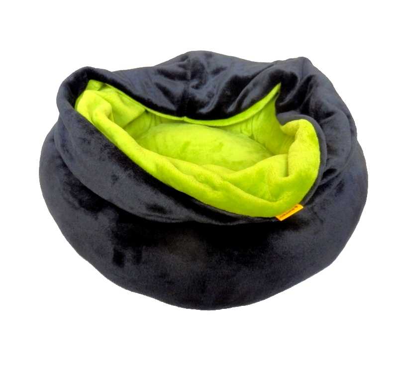 Muchlací pelíšek černá/ zelená