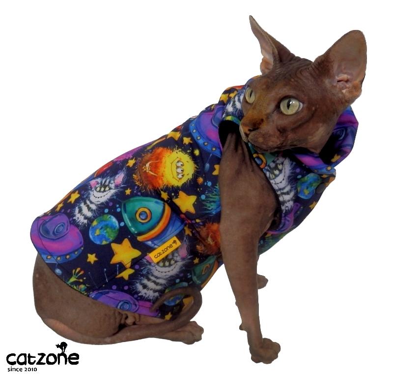 Cestovní bunda pro sphynx