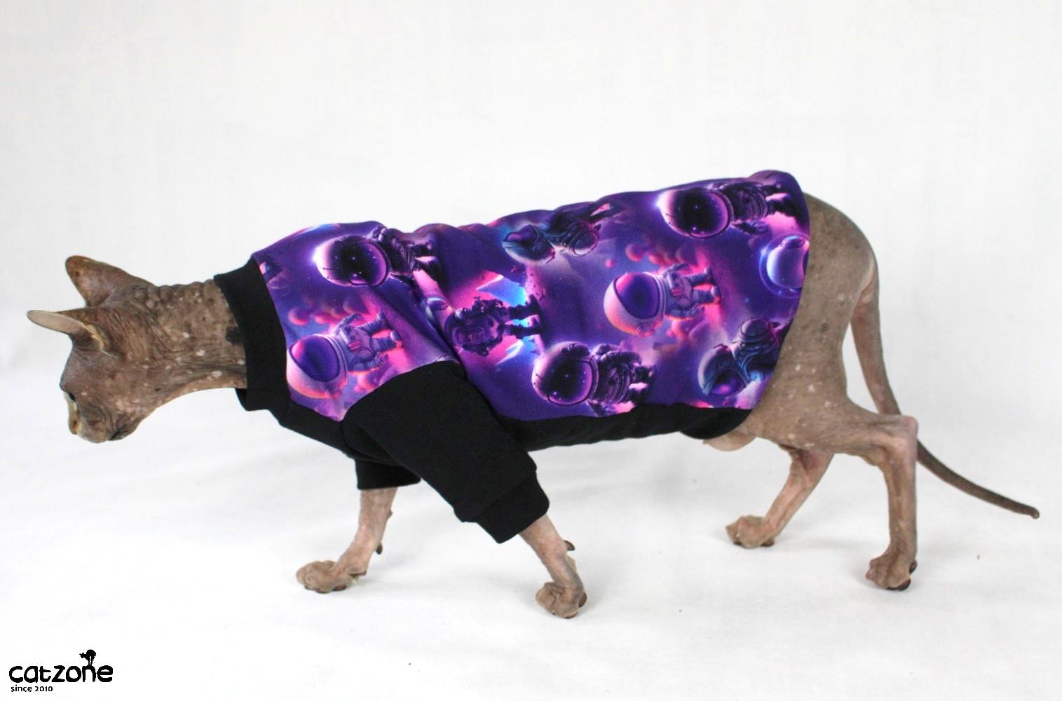 Mikina pro sphynx- kosmonaut