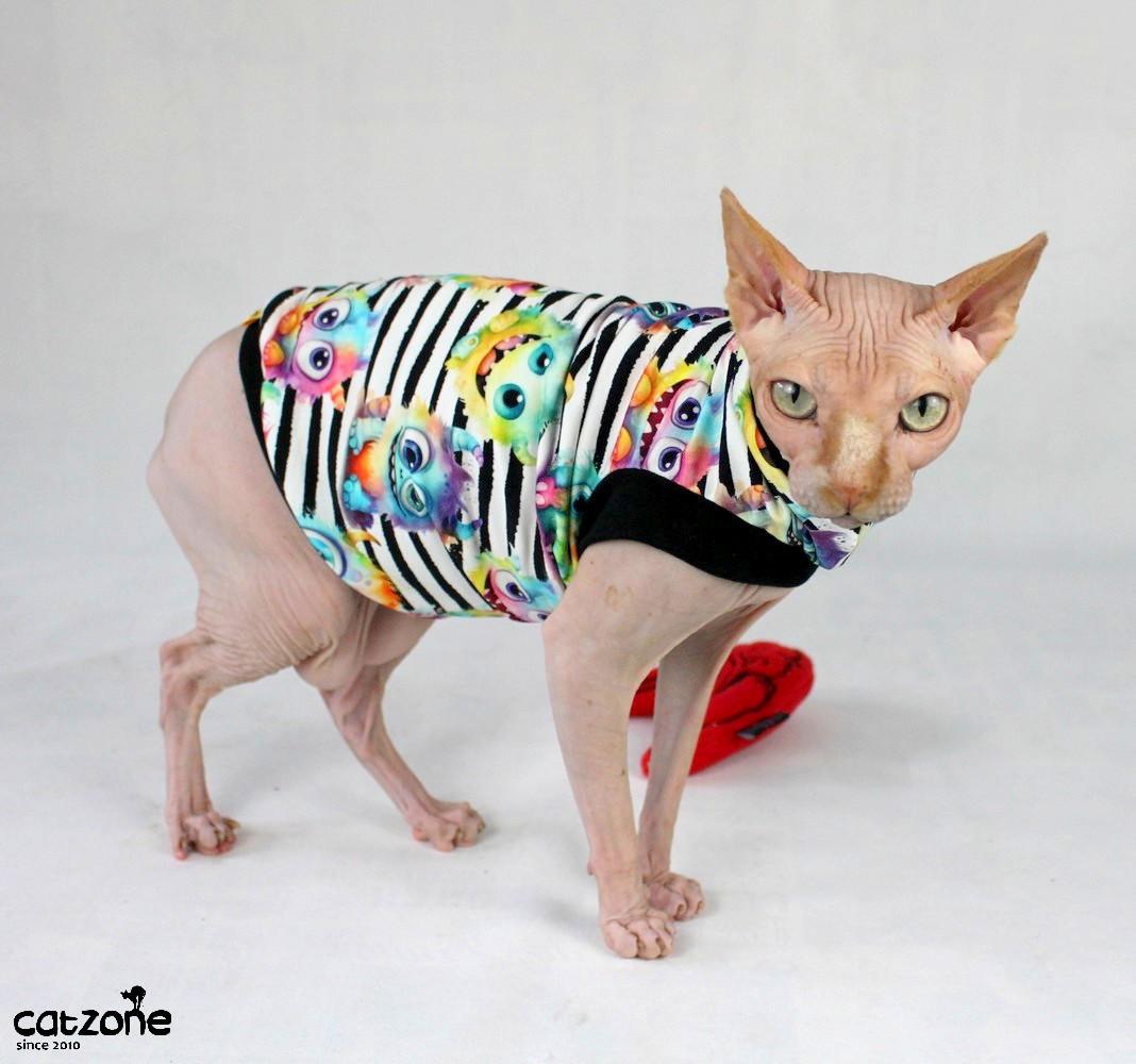 Mikina pro sphynx-příšerky