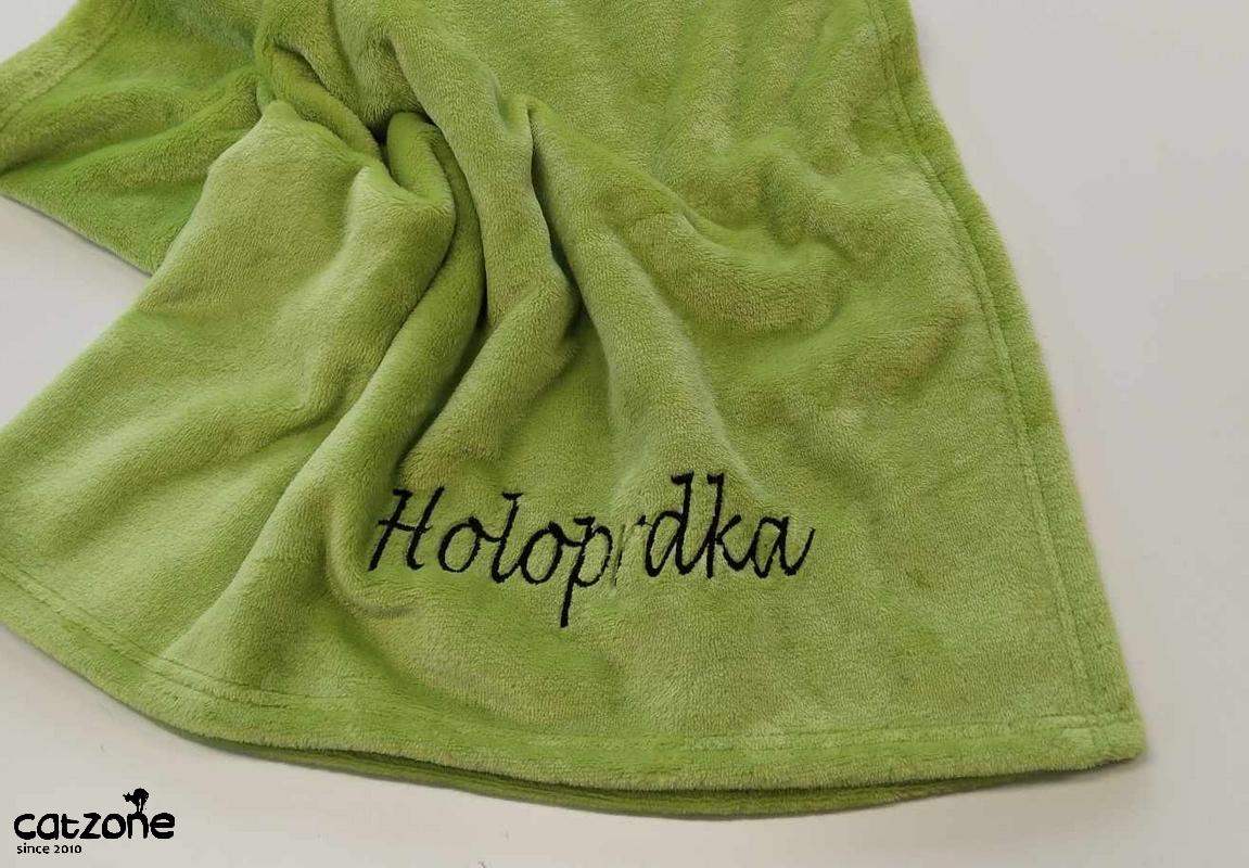 Deka - holoprdka - zelená