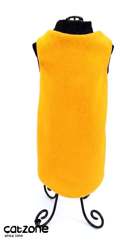 Fleece mikina -medová