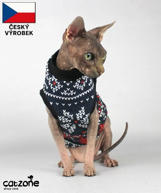 Mikina pro sphynx - NORSKÝ VZOR