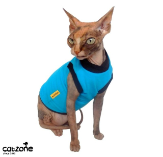 Tričko pro sphynx- tyrkys