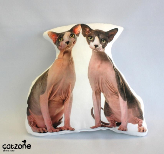 3D dekorativní polštářek se SPHYNX