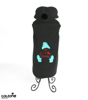 Fleecová mikinka s bambulkou