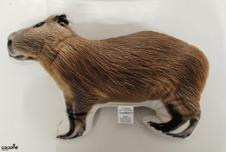 3D dekorativní polštářek capybara