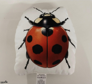 3D dekorativní polštářek beruška