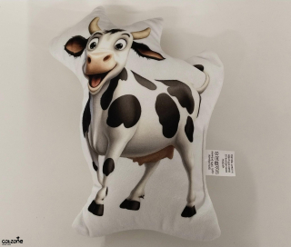 3D dekorativní polštářek kráva